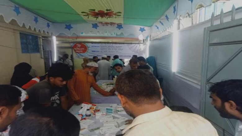 ন্যাশনাল ডক্টরস ফোরাম ও আন-নূর সোসাইটির যৌথ উদ্যোগে ফ্রি মেডিকেল ক্যাম্প