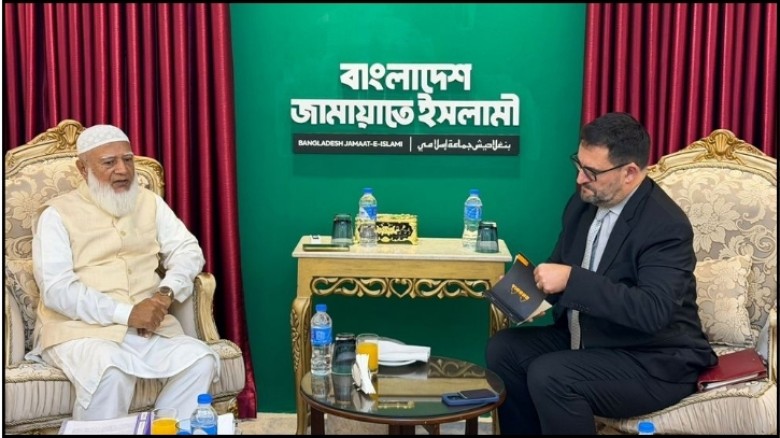 জামায়াত আমিরের সঙ্গে বিশ্বব্যাংক প্রতিনিধি দলের বৈঠক