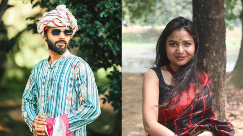 জাহাঙ্গীরনগর বিশ্ববিদ্যালয়ের ৪৫ ব্যাচের রাজা আকাশ– রানী ফারিন