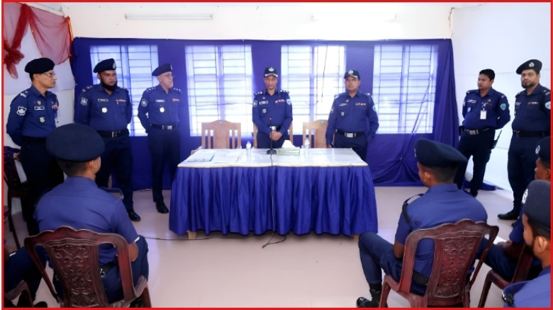 রাঙামাটিতে নবাগত পুলিশ কনস্টেবলদের ওরিয়েন্টেশন কোর্সের উদ্বোধন