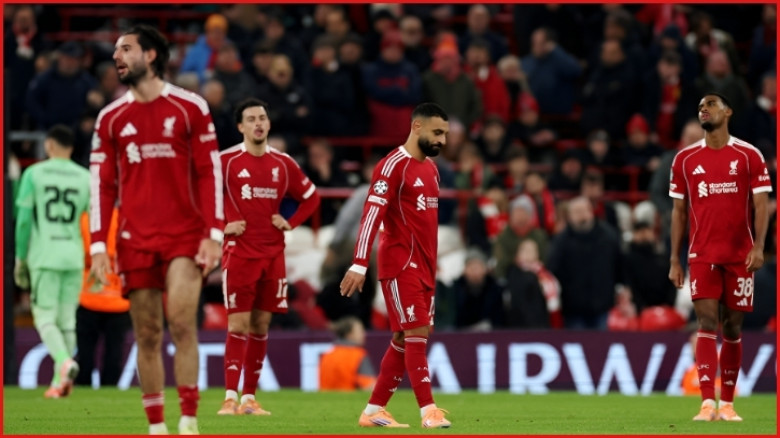 অ্যানফিল্ডে পিএসভির কাছে লজ্জাজনক হার লিভারপুলের