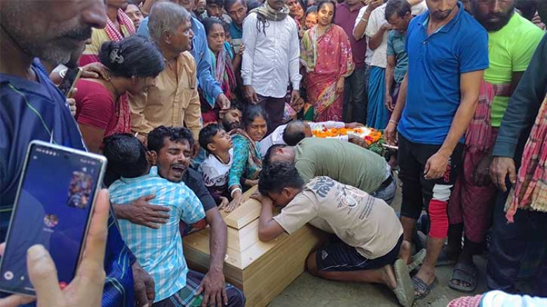 ইতালি থেকে ফিরলো সাগরের নিথর দেহ