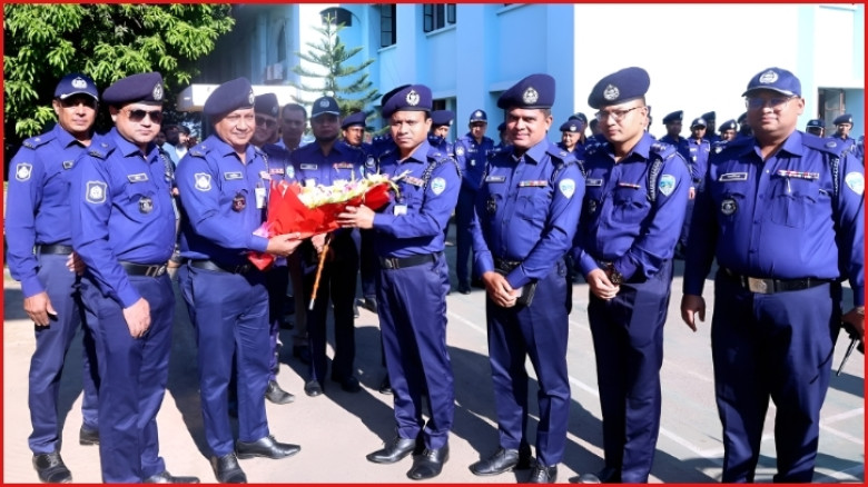 রাঙামাটিতে নতুন পুলিশ সুপারের যোগদান