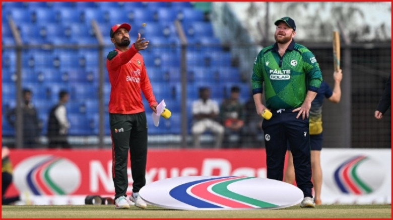 ‘অলিখিত ফাইনালে’ আয়ারল্যান্ডের বিপক্ষে টসে হেরে ফিল্ডিংয়ে বাংলাদেশ