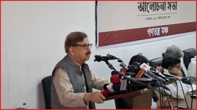 নির্বাচন ছাড়া কোনো বিকল্প নেই: মান্না