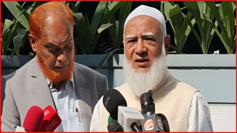নির্বাচন এলে যারা তসবিহ হাতে ঘুরে, তারাই ধর্ম ব্যবহার করছে: জামায়াত আমির