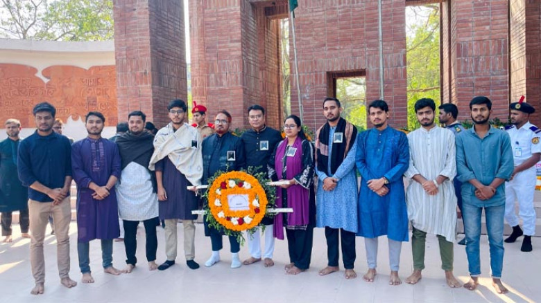 শহীদ বুদ্ধিজীবী দিবসে ইবি রিপোর্টার্স ইউনিটির শ্রদ্ধা