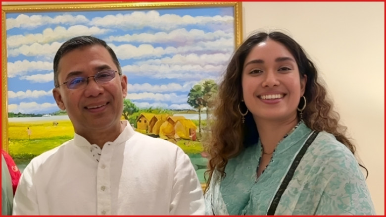 ২৫ ডিসেম্বর ঢাকায় ফিরছেন তারেক রহমান, সঙ্গে থাকছেন মেয়ে জাইমা