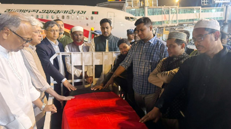 হাদি’র মরদেহ হৃদ্‌রোগ ইনস্টিটিউটে, রাখা হবে হিমঘরে