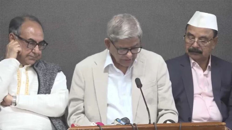 নৈরাজ্য প্রতিরোধে রাজনৈতিক দলগুলোর ঐক্যবদ্ধ ছাড়া বিকল্প নেই: মির্জা ফখরুল