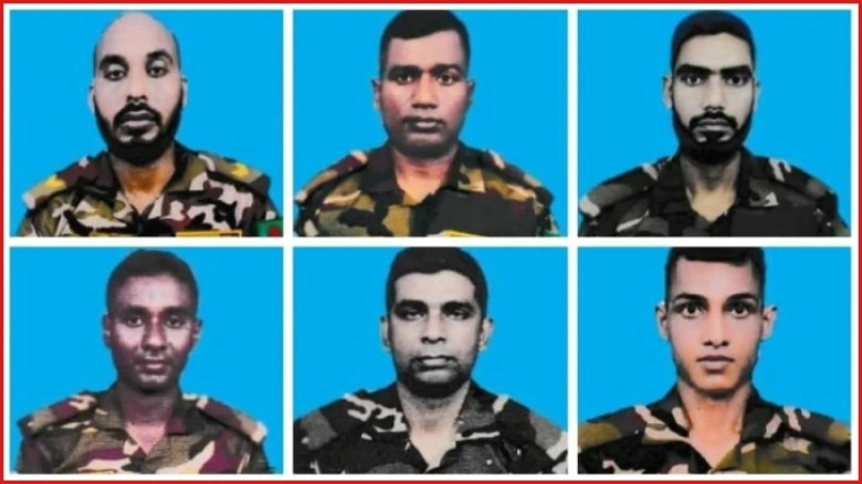 সুদানে নিহত ৬ বাংলাদেশি শান্তিরক্ষীর লাশ দেশে পৌঁছেছে