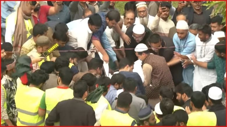 চিরনিদ্রায় শায়িত হলেন ওসমান হাদি