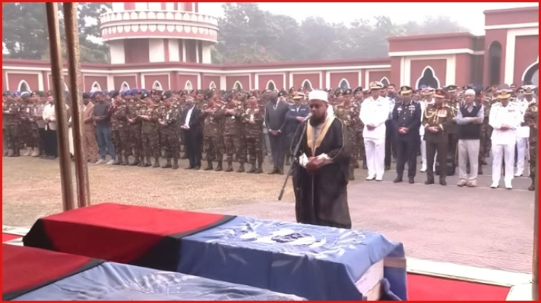 দক্ষিণ সুদানে শহীদ ছয় শান্তিরক্ষীর জানাজা সম্পন্ন, নেওয়া হচ্ছে গ্রামের বাড়িতে