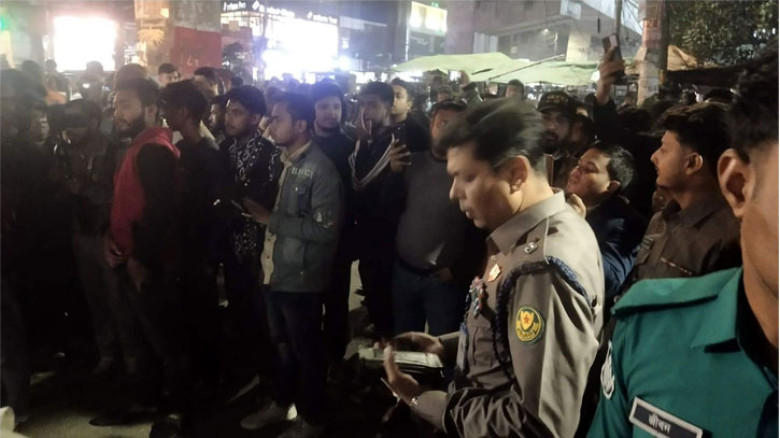 মগবাজারে ককটেল বিস্ফোরণে একজন নিহত