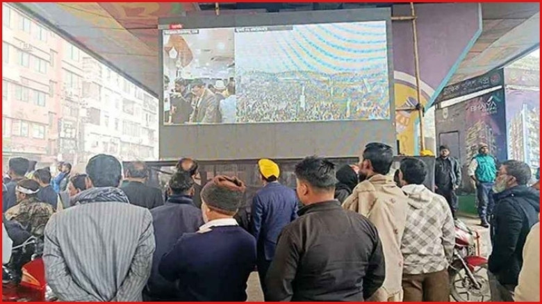 বড় পর্দায় তারেক রহমানের স্বদেশ প্রত্যাবর্তন