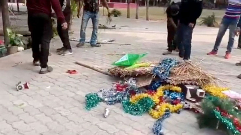 ভারতের হিন্দুত্ববাদীরা বড়দিন ঘিরে খ্রিষ্টানদের ওপর চড়াও , উত্তেজনা তুঙ্গে