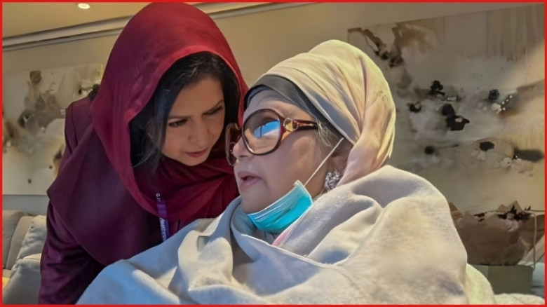 খালেদা জিয়াকে দেখতে এভারকেয়ার হাসপাতালে ডা. জোবাইদা রহমান
