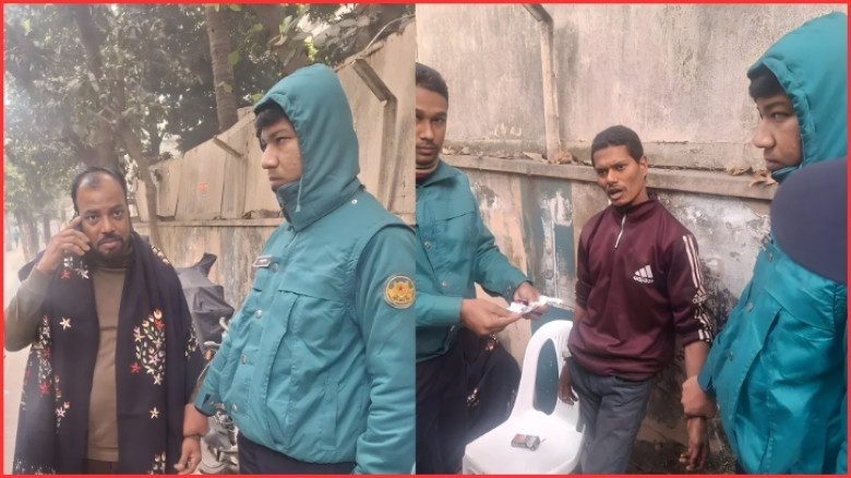 গুলশানে তারেক রহমানের বাসার সামনে সন্দেহজনক দুইজন আটক