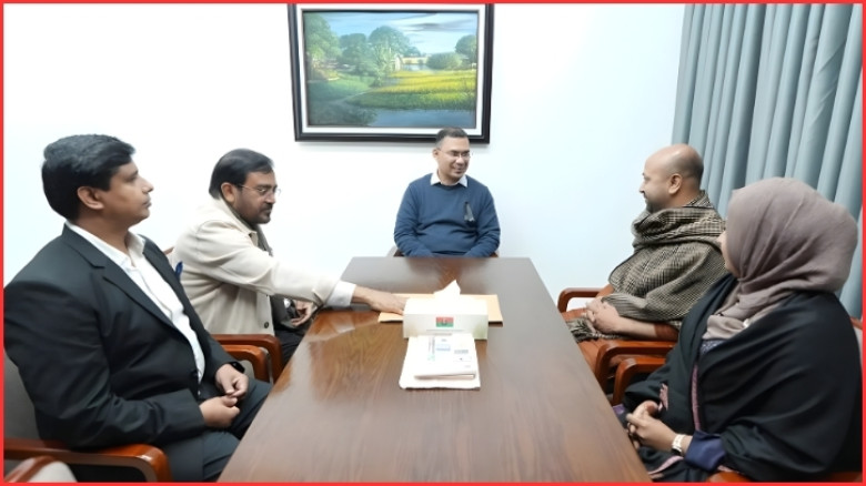 তারেক রহমানের সঙ্গে এবি পার্টি ও লেবার পার্টির বৈঠক