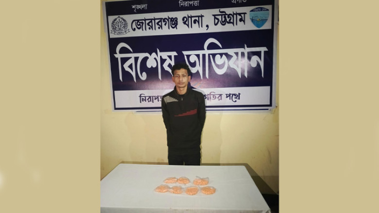 জোরারগঞ্জে ৩ হাজার ৫৪৬ পিস ইয়াবাসহ মাদক কারবারি গ্রেপ্তার