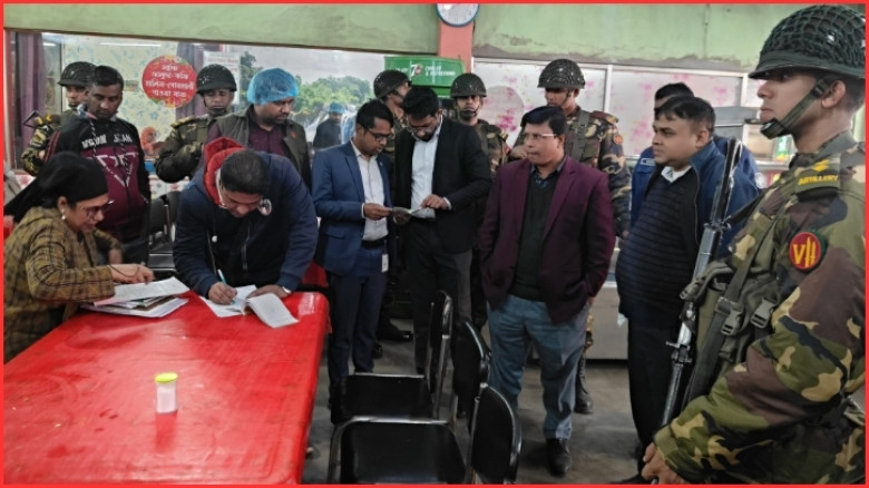 গুড়ে ভেজালের অভিযোগে সিরাজগঞ্জ পাঁচটি প্রতিষ্ঠানকে জরিমানা