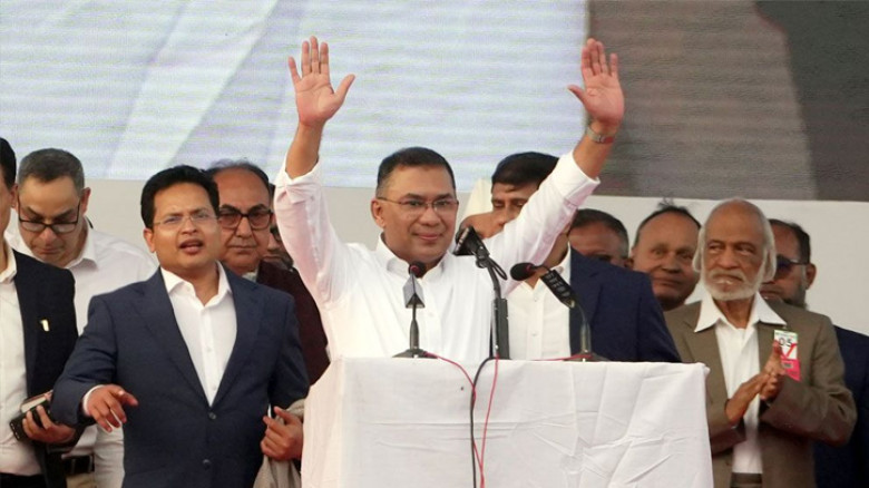 ২২ জানুয়ারি ভোটের প্রচারে মাঠে নামছেন তারেক রহমান