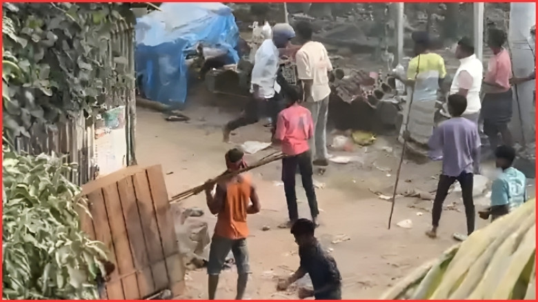 ব্রাহ্মণবাড়িয়ায় লাঠিসোঁটা-বল্লম হাতে যুবদল-বিএনপির সংঘর্ষ