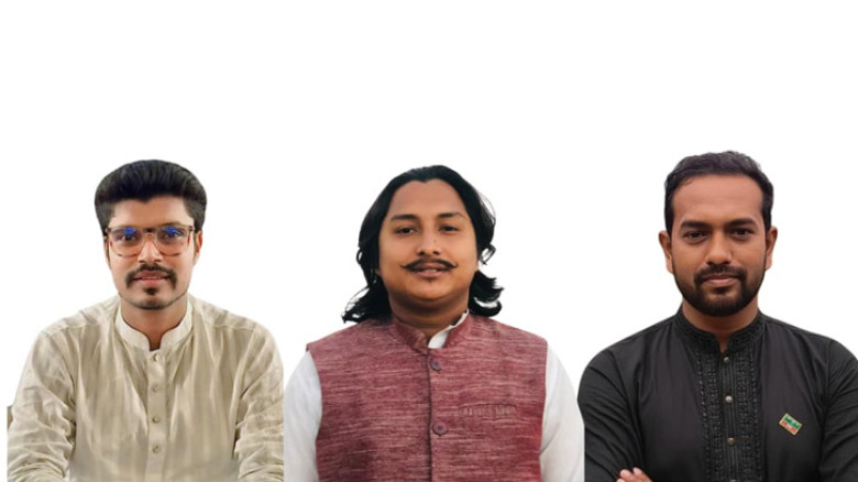 এন্টি-ফ্যাসিস্ট স্কোয়াডের আহ্বায়ক রিদুয়ান হৃদয়, সদস্যসচিব রাকিব হোসাইন