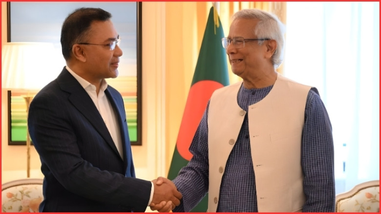 প্রধান উপদেষ্টার সঙ্গে বৈঠকে বসছেন তারেক রহমান
