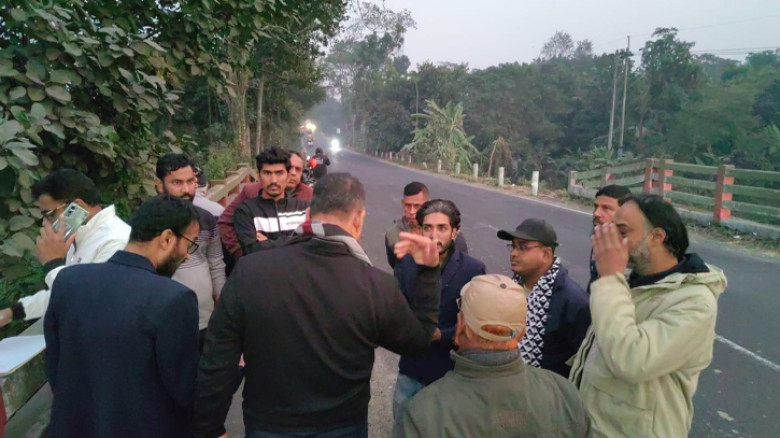 রাজৈরের কামালদী ব্রিজে এজেন্ট ব্যাংকিংয়ের ২৪ লাখ টাকা ছিনতাইয়