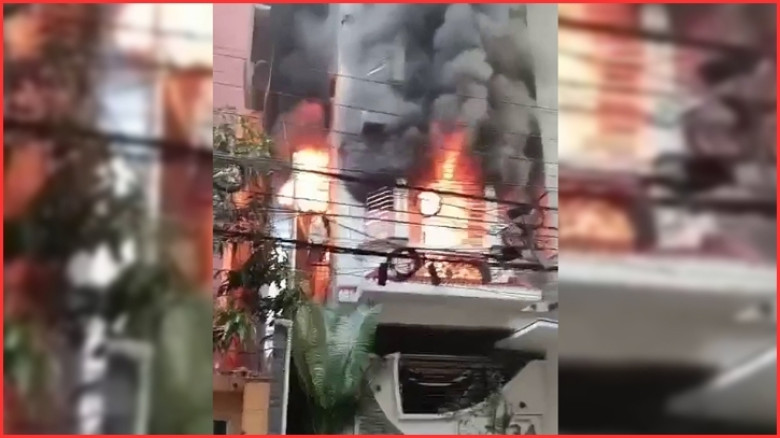 উত্তরায় সাততলা ভবনে আগুন: নিহত ৩, আহত ১৩