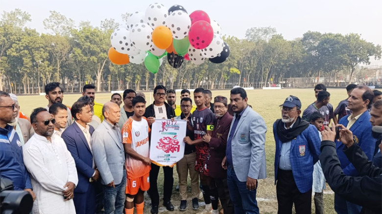 জামালপুরে অনূর্ধ্ব-১৭ জাতীয় চ্যাম্পিয়নশিপ ফুটবল টুর্নামেন্ট উদ্বোধন