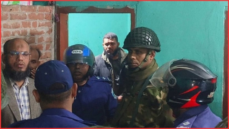 কলেজ উড়িয়ে দেওয়ার হুমকি, গণঅধিকার পরিষদ নেতাকে শিক্ষার্থীদের ধাওয়া