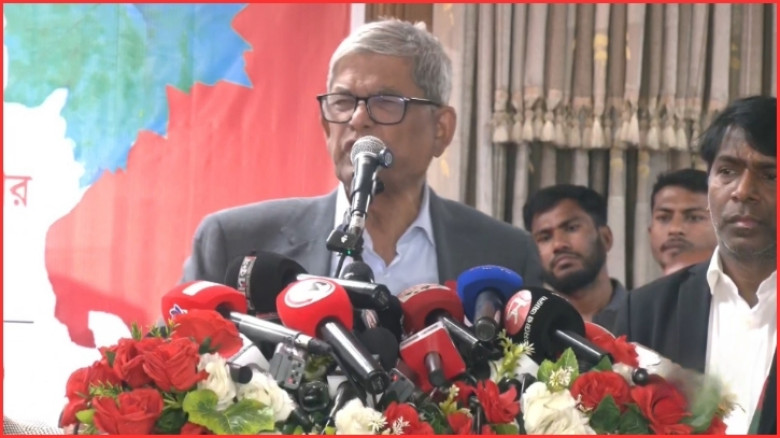 দাঁড়িপাল্লায় ভোট দিলে বেহেস্তে যাবে, এটা স্পষ্ট মুনাফিকি: মির্জা ফখরুল