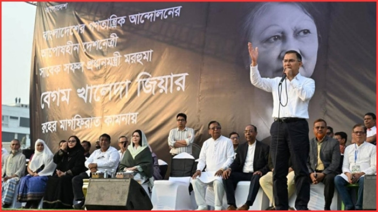 কড়াইল বস্তিবাসীর জন্য পাকা দালান ও ফ্ল্যাটের আশ্বাস তারেক রহমানের