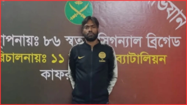 মিরপুরে শীর্ষ সন্ত্রাসী চামাইরা বাবু গ্রেফতার