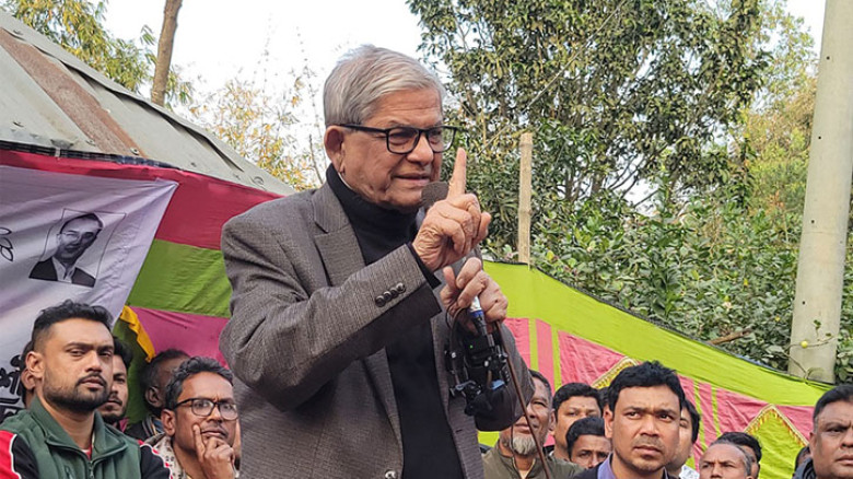 হাসিনা আপার রেখে যাওয়া সমর্থকদের পাশে আছি: মির্জা ফখরুল