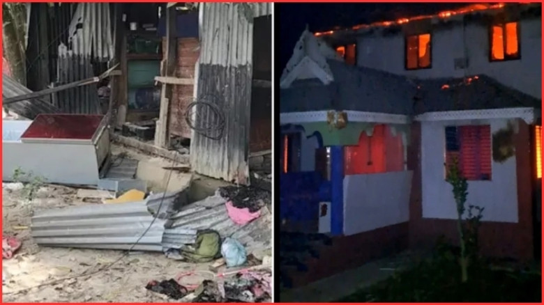 বিএনপিতে যোগ দেওয়া ৯টি বাড়িতে হামলা-লুটপাট, ৩টি বাড়িতে আগুন