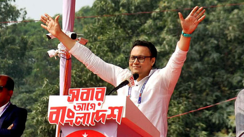 তারেক রহমানের কাছে তিন জনদাবি তুলে ধরলেন সাঈদ আল নোমান