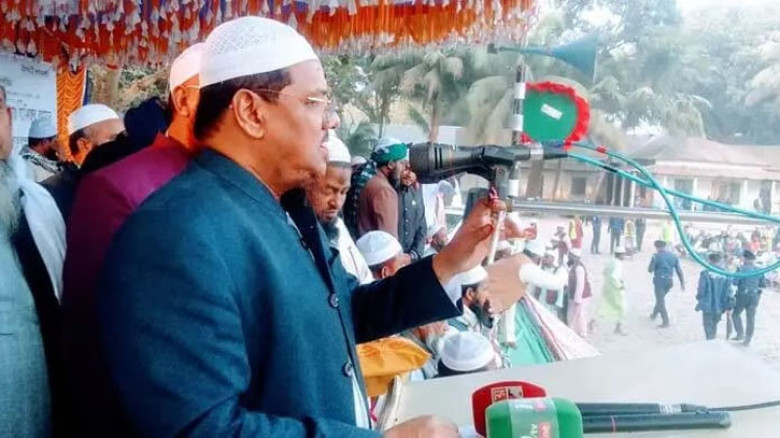 হাতপাখা ইসলামি আইন প্রতিষ্ঠা করবে: চরমোনাই পীর