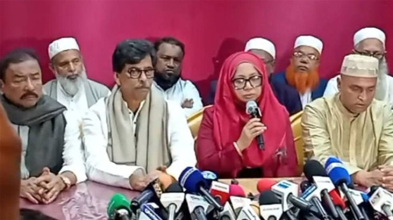কুমিল্লা-৯ আসনে বিএনপির প্রার্থীকে সমর্থন দিয়ে সরে দাঁড়ালেন বিদ্রোহী প্রার্থী দোলা