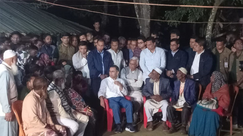 তারেক রহমানের কাছে যা দাবি করলেন আবু সাঈদের বাবা