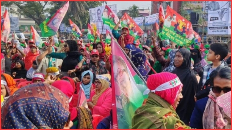 ২২ বছর পর খুলনায় তারেক রহমান, জনসভা ঘিরে নেতাকর্মীদের ঢল