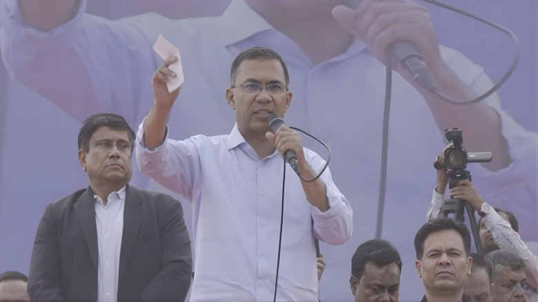 একটি রাজনৈতিক দল নারীদের ঘরে আটকে রাখতে চায়: তারেক রহমান