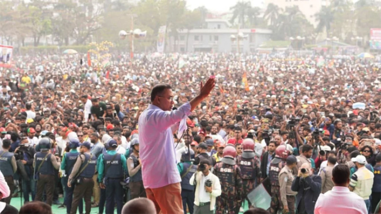 ৮ ফেব্রুয়ারি তারেক রহমানের সমাপনী নির্বাচনী জনসভা নয়াপল্টনে