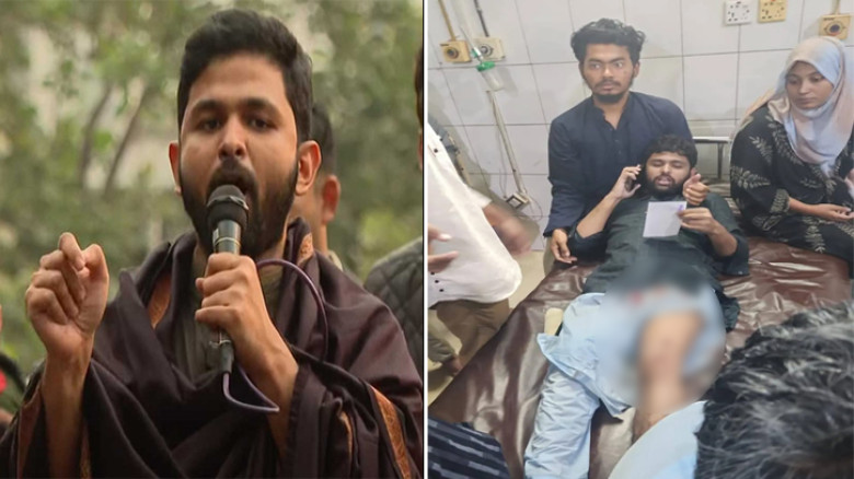 ইনকিলাব মঞ্চের জাবের গুলিবিদ্ধ