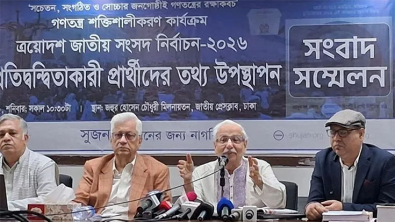 সংসদ নির্বাচনে প্রতি চার প্রার্থীর একজন ঋণগ্রহীতা: সুজন
