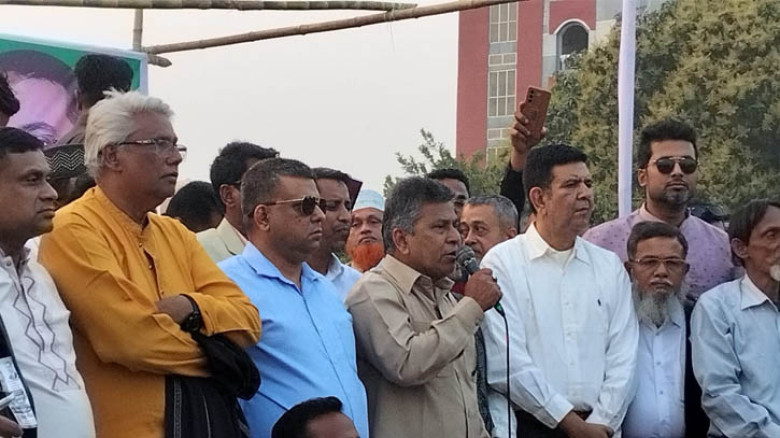 আমি নির্বাচিত হলে ভূমিদস্যু ও চাঁদাবাজদের নির্মূল করা হবে: এড. আব্দুল মান্নান