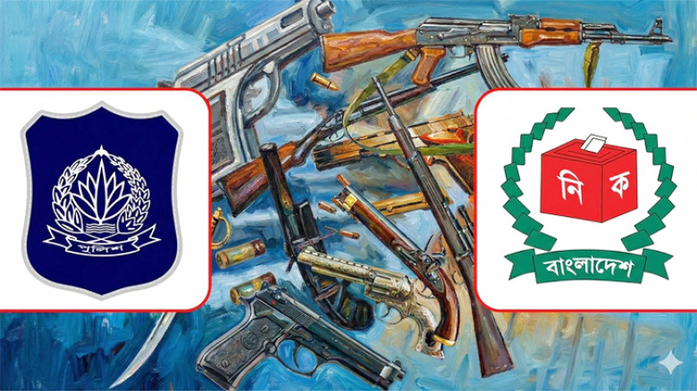 সারাদেশে বৈধ অস্ত্র জমা ২৭ হাজার, ২০ হাজারের বেশি বৈধ অস্ত্র এখনও বাইরে