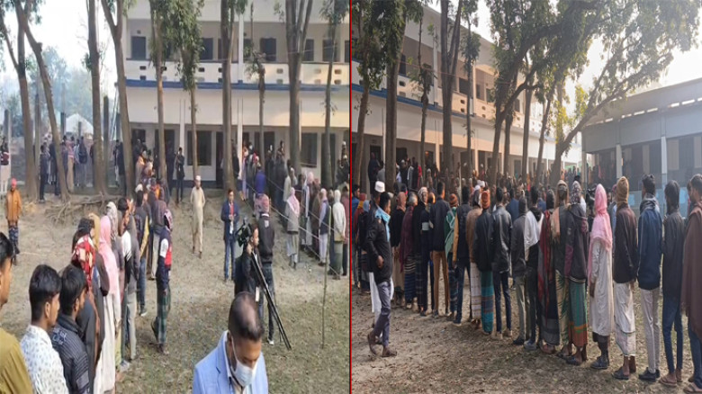 সিরাজগঞ্জে ৬টি সংসদীয় আসনে ৯২৩টি কেন্দ্রে ভোট গ্রহণ শুরু